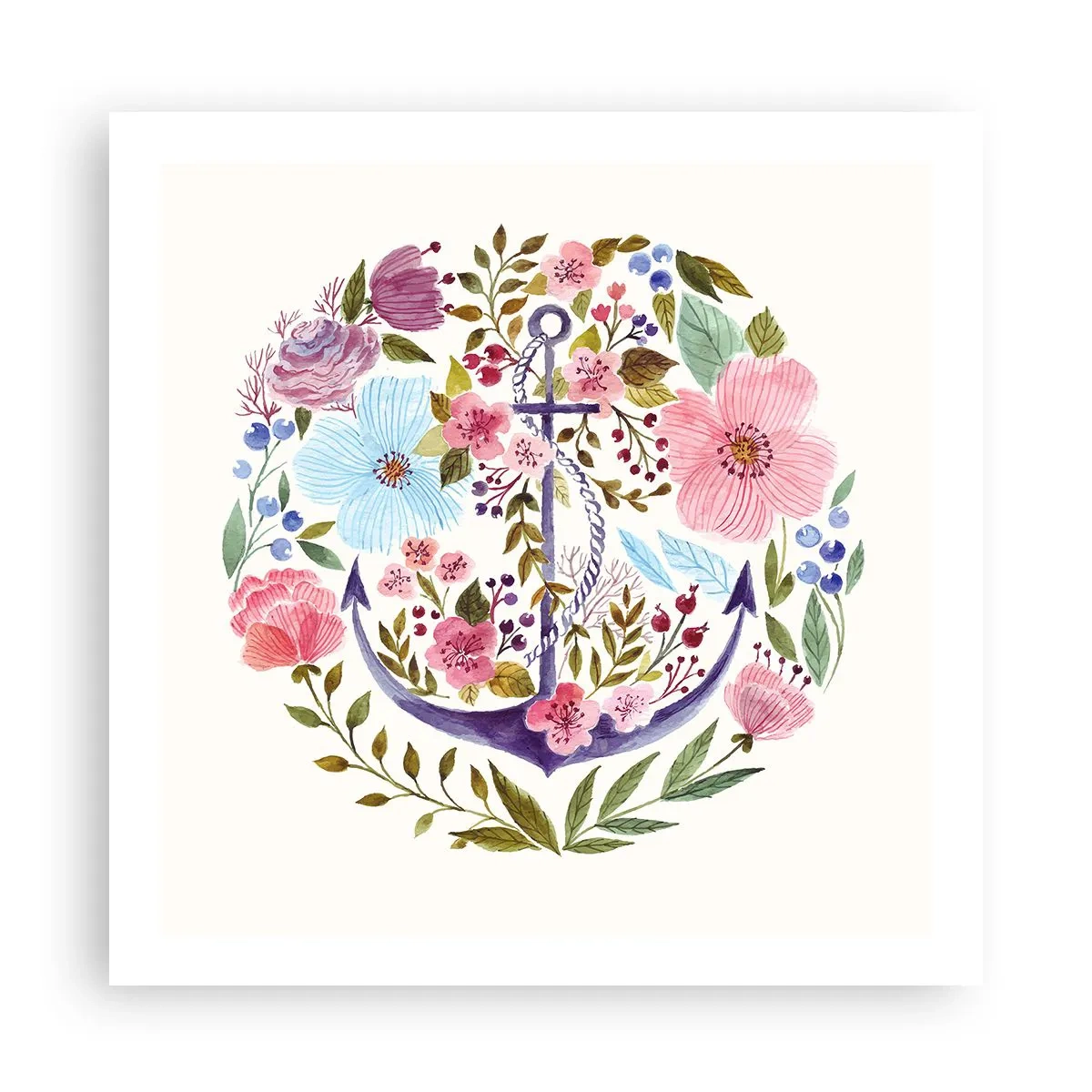 Pôster - O bom sonho de um marinheiro - 60x60 cm