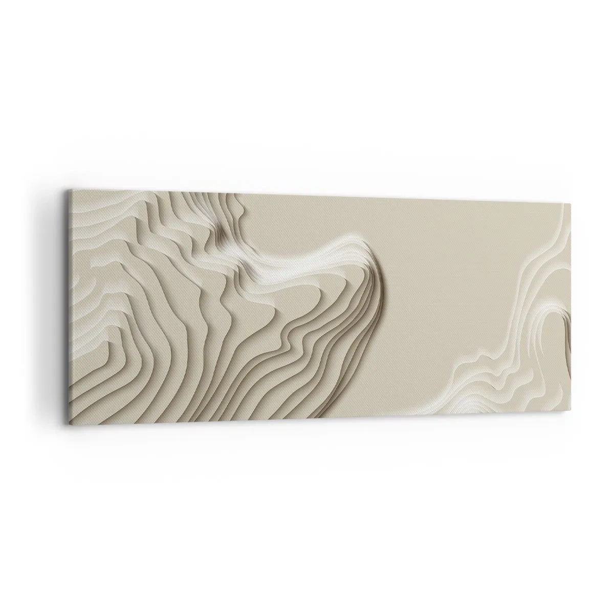 Quadro em tela - Topografia da arte - 120x50 cm