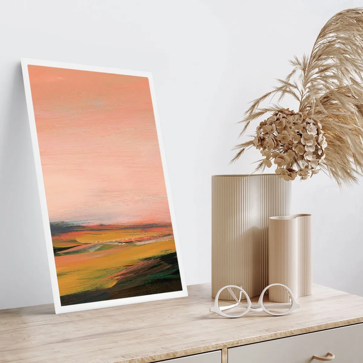 Pôster - Em tons rosa - 70x100 cm