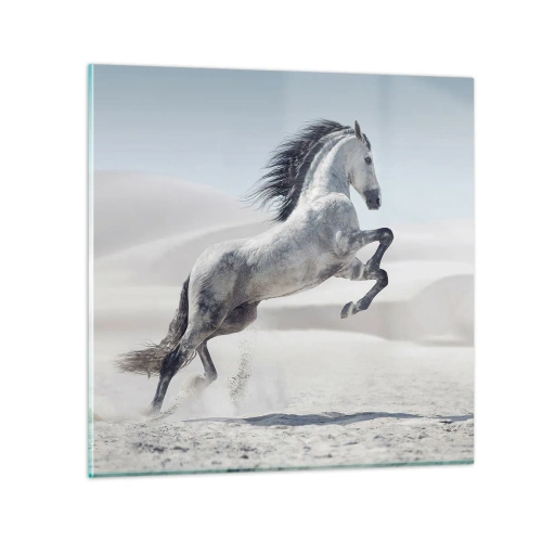 Quadro em vidro - Príncipe árabe - 30x30 cm