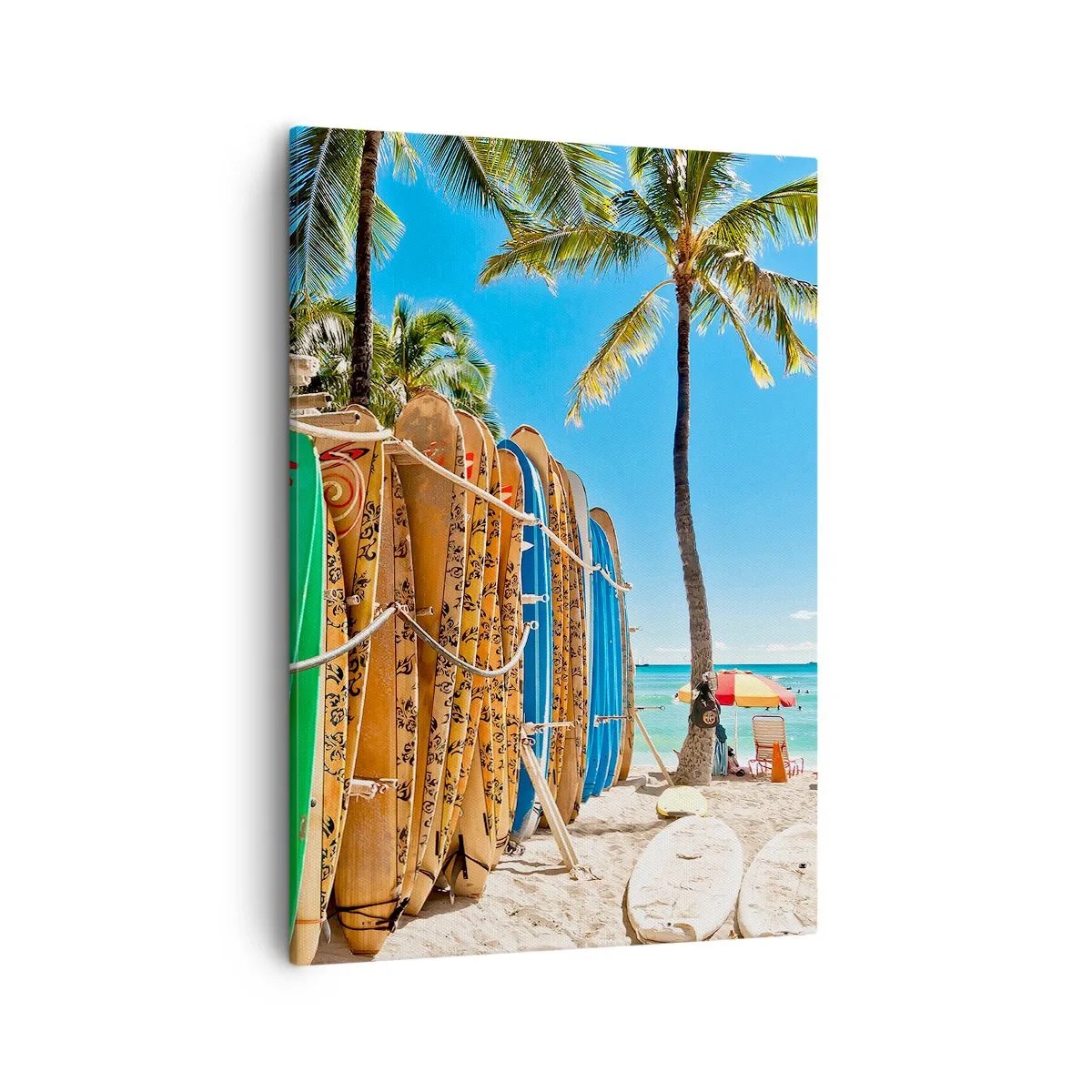Quadro em tela - Diversão ensolarada - 50x70 cm