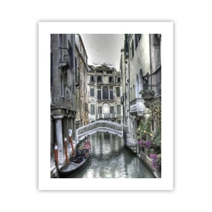 Pôster - Há séculos em devaneio silencioso - 40x50 cm