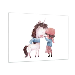 Quadro em vidro - Conto do inverno - 100x70 cm
