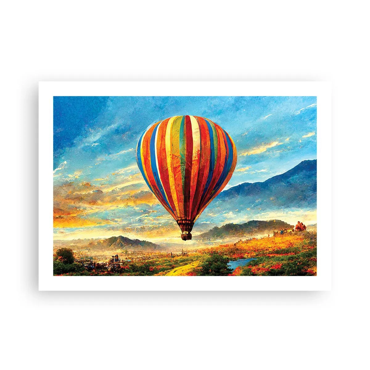 Pôster - Com silêncio enxergas mais - 70x50 cm