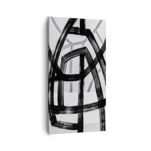 Quadro em tela - Profundidade de construção - 55x100 cm