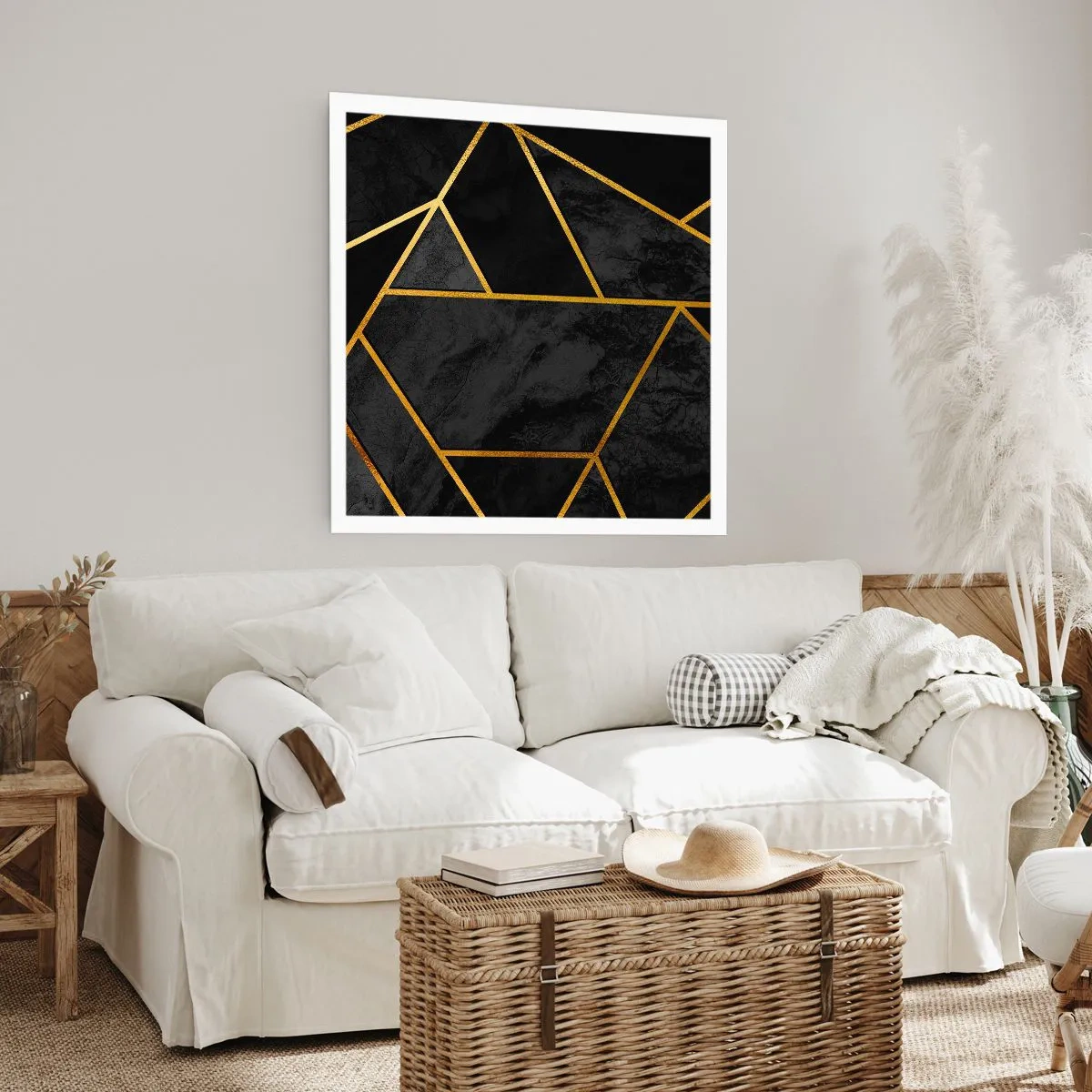 Pôster - Escuridão e esplendor - 60x60 cm