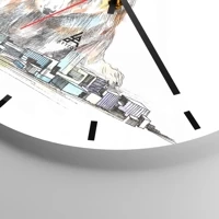 Mostrador com traços