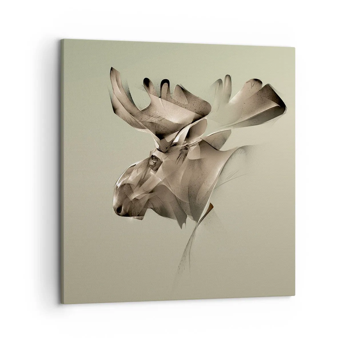 Quadro em tela - O poder suave da calma - 50x50 cm