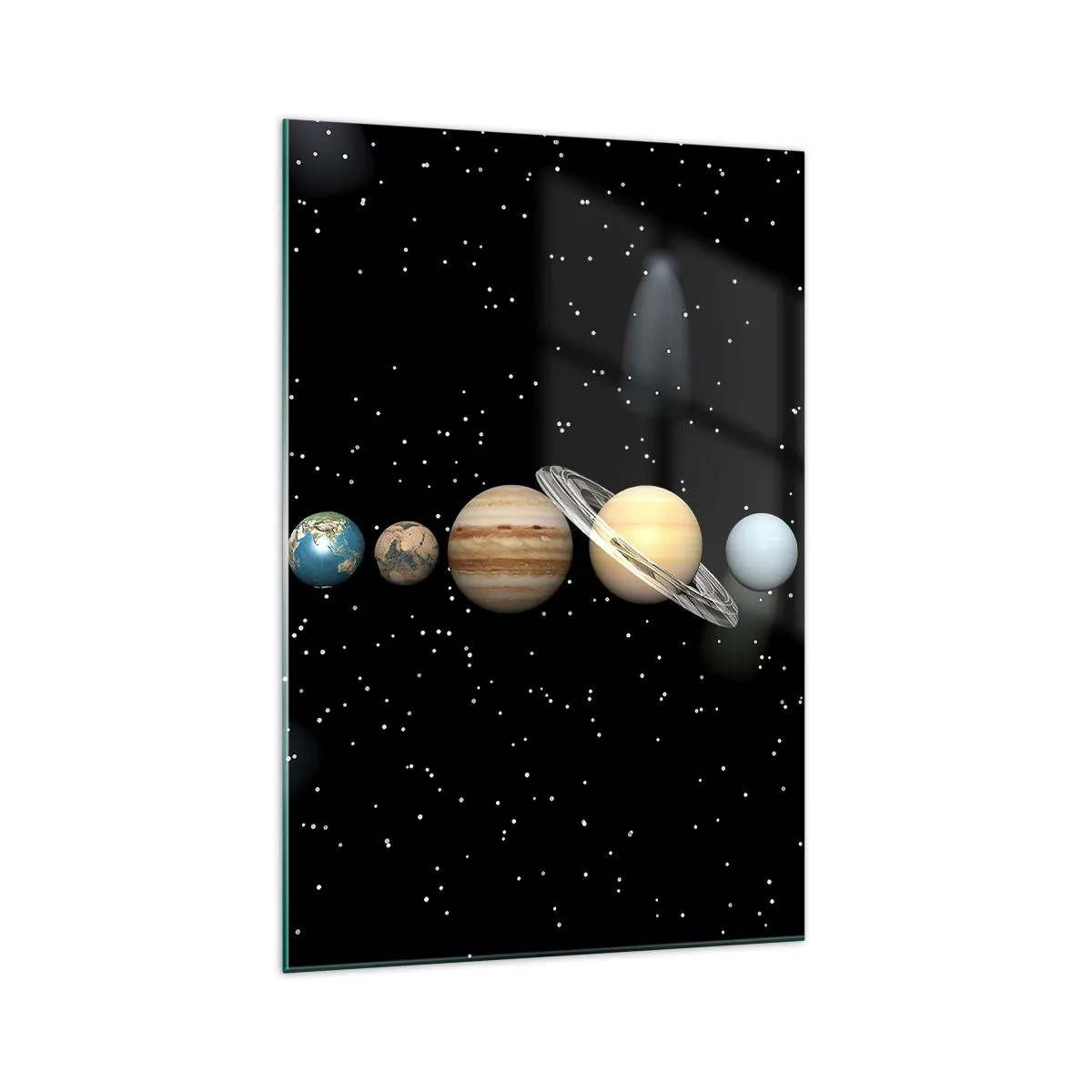 Quadro em vidro - E os planetas estão a enlouquecer... - 70x100 cm