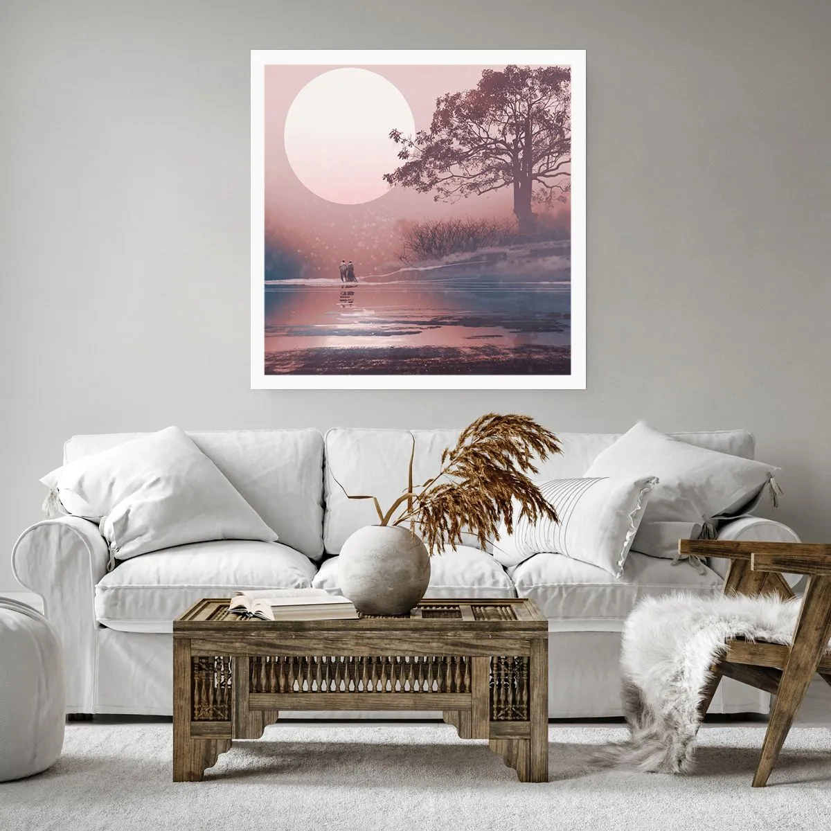 Pôster - Maravilhas da noite - 60x60 cm