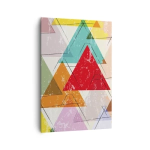 Quadro em tela - Três por três - 70x100 cm