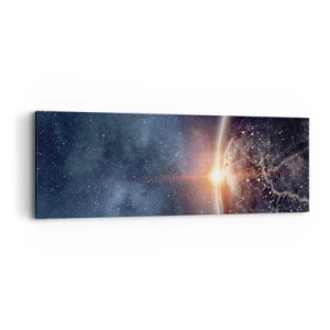 Quadro em tela - Numa nova perspetiva - 90x30 cm