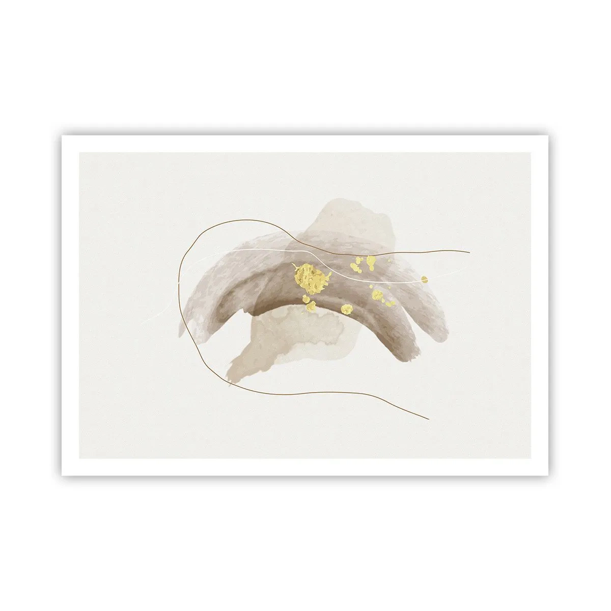 Pôster - Encontrado no espaço - 100x70 cm