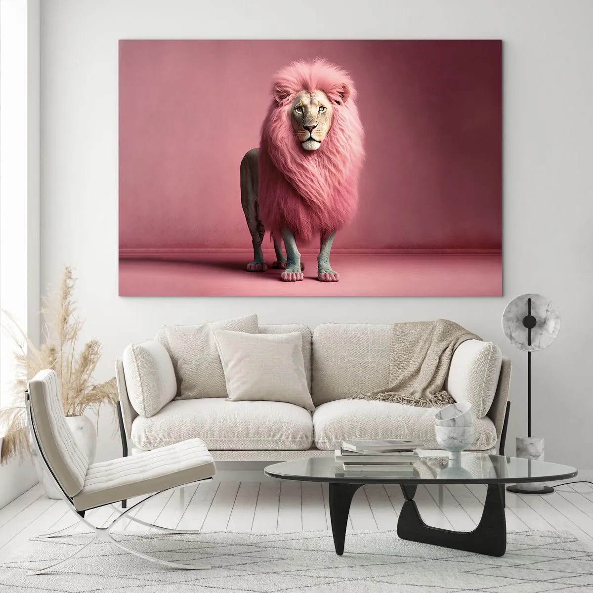 Quadro em vidro - Não tens mais medo - 120x80 cm
