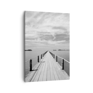 Quadro em tela - Talvez uma viagem... - 50x70 cm