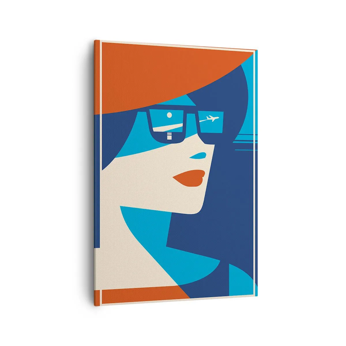 Quadro em tela - Viagem de férias - 70x100 cm