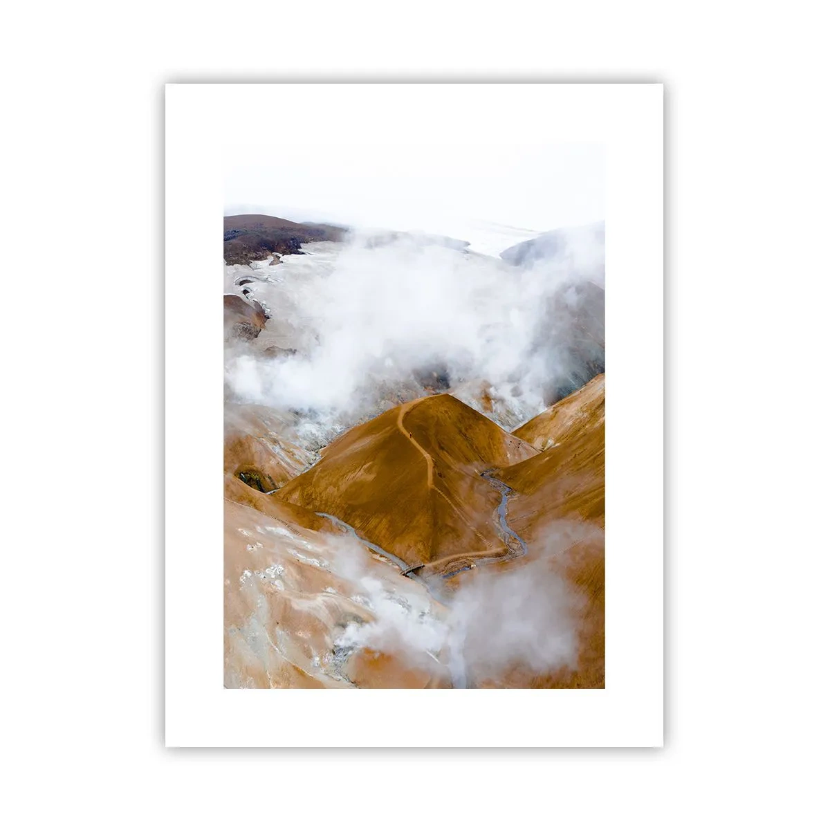 Pôster - A beleza crua da Islândia - 30x40 cm