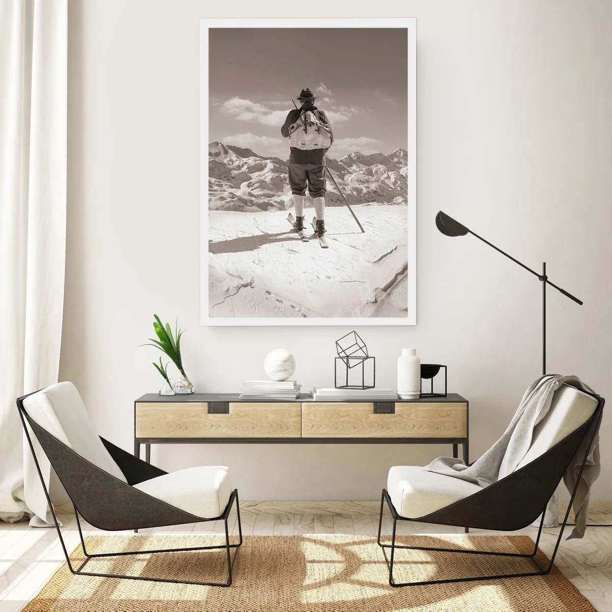 Pôster - E as montanhas são as mesmas - 40x50 cm
