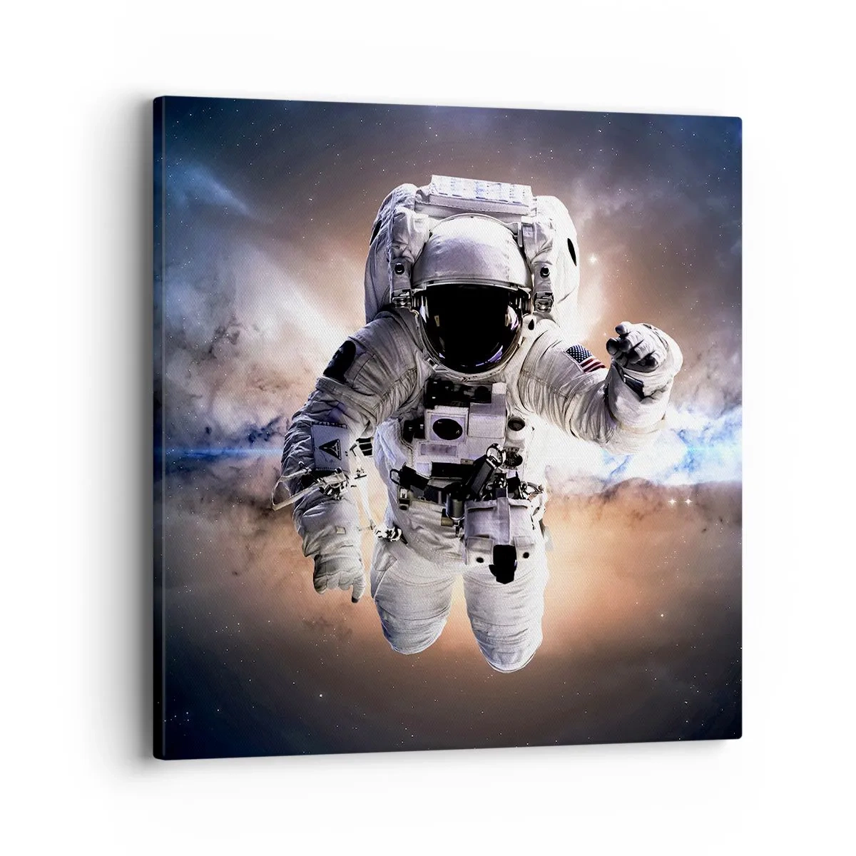 Quadro em tela - Saudações do espaço - 40x40 cm