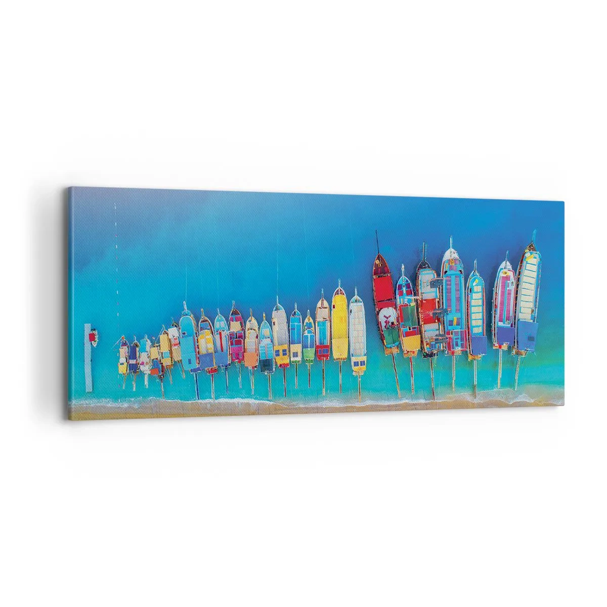 Quadro em tela - Vista panorâmica - 100x40 cm