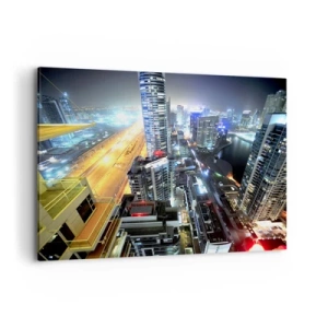 Quadro em tela - Milagre no deserto - 100x70 cm