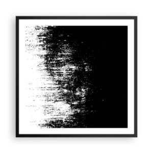 Pôster com moldura preta - E o vencedor é... - 60x60 cm