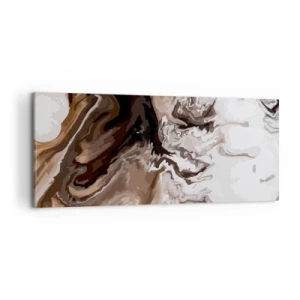 Quadro em tela - Contraste de cores - 120x50 cm