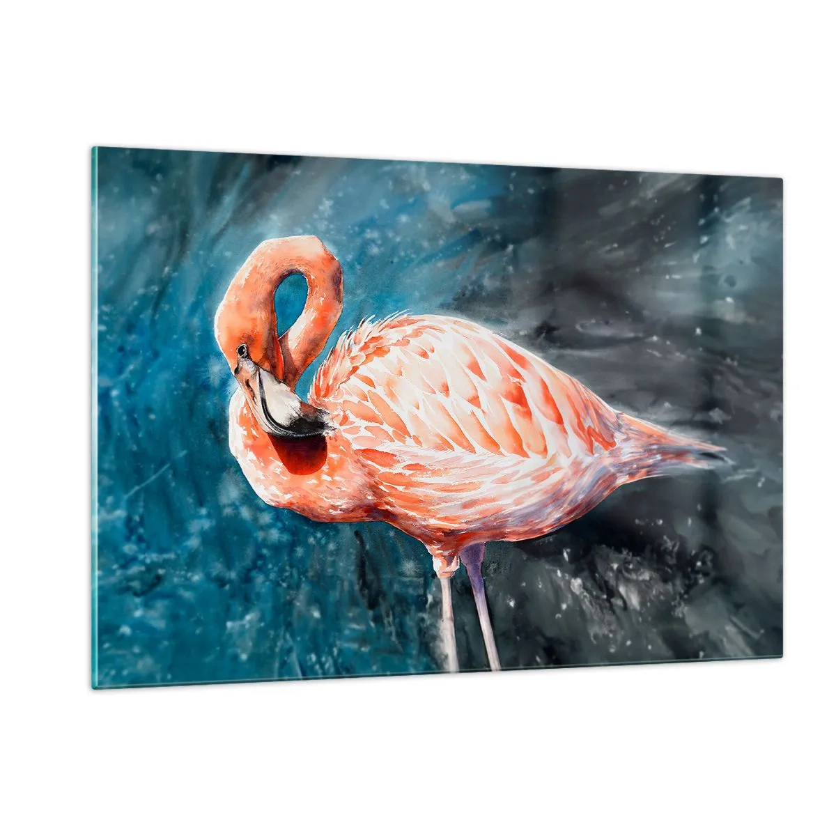Quadro em vidro - Decorativo por natureza - 120x80 cm
