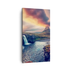 Quadro em tela - Na majestade da natureza - 45x80 cm