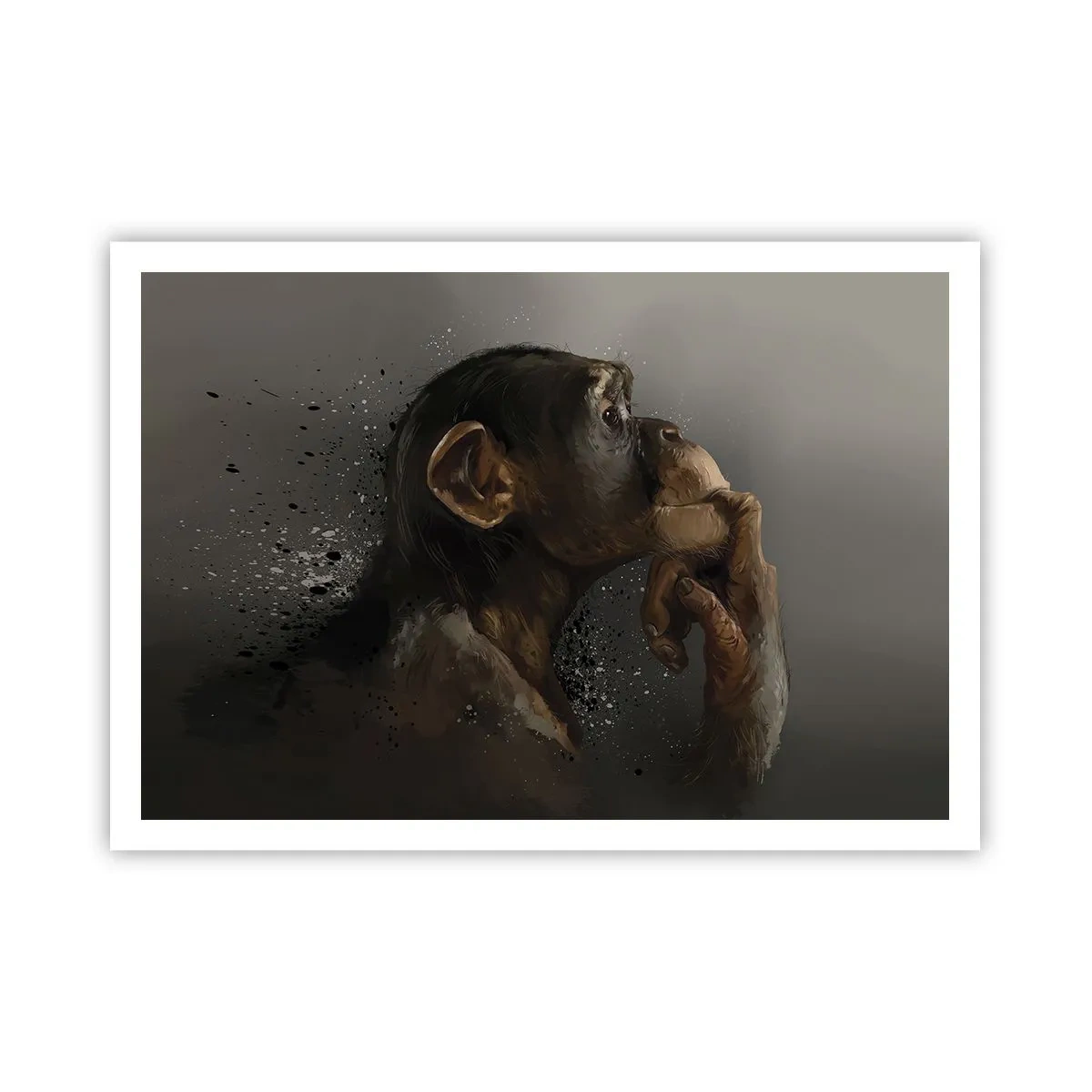 Pôster - Certamente um pensador - 100x70 cm