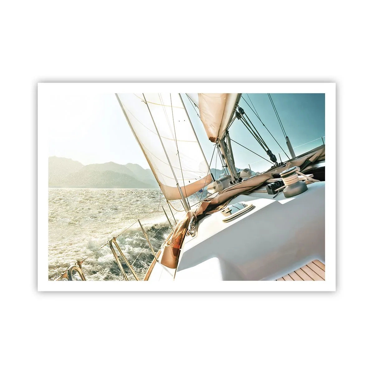 Pôster - Sob a vela - 100x70 cm