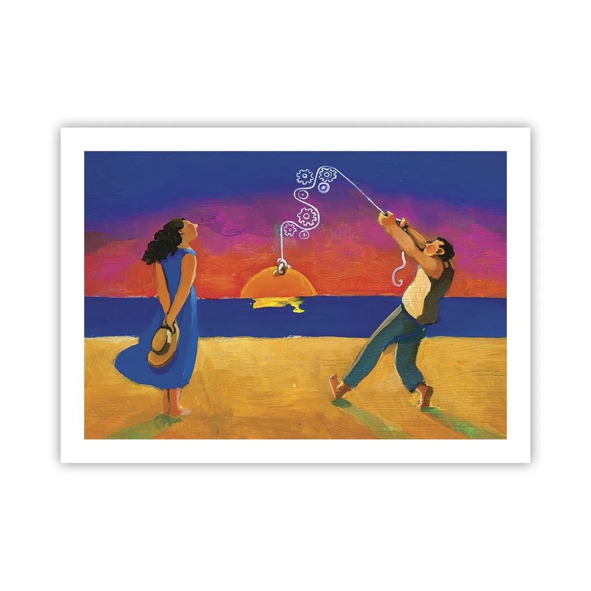 Pôster - Mais do que uma estrela do céu - 70x50 cm