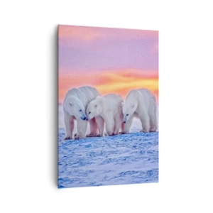 Quadro em tela - Tudo o que precisa é de aconchego familiar - 70x100 cm