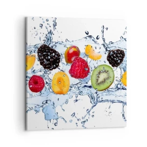 Quadro em tela - Divirta-se connosco - 60x60 cm