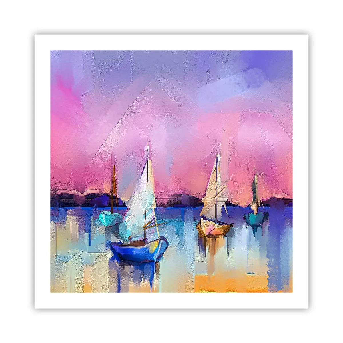 Pôster - Direção: águas largas - 60x60 cm