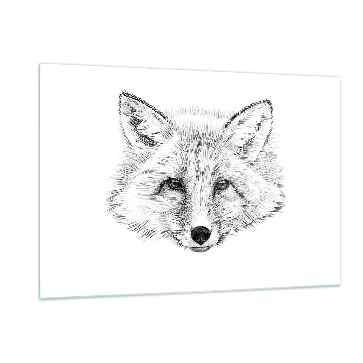 Quadro em vidro - Esses olhos podem mentir? - 120x80 cm