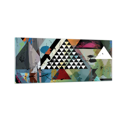 Quadro em vidro - Como é simples - 100x40 cm