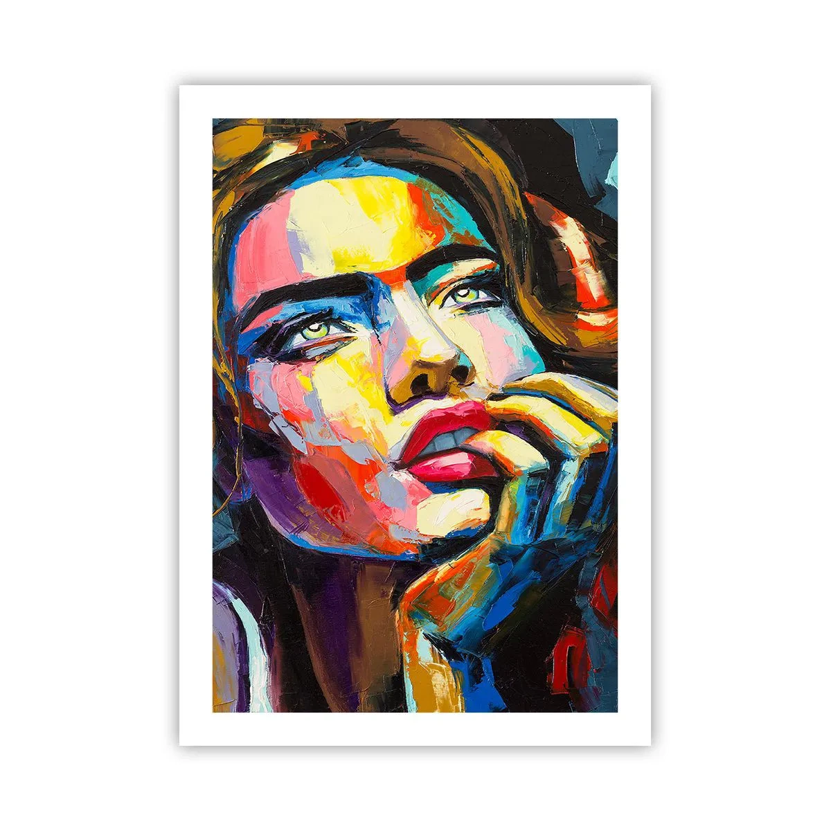 Pôster - Sonhos como pássaros voando no céu - 50x70 cm