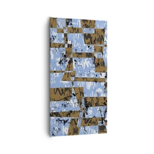 Quadro em tela - Recorte não popular - 65x120 cm