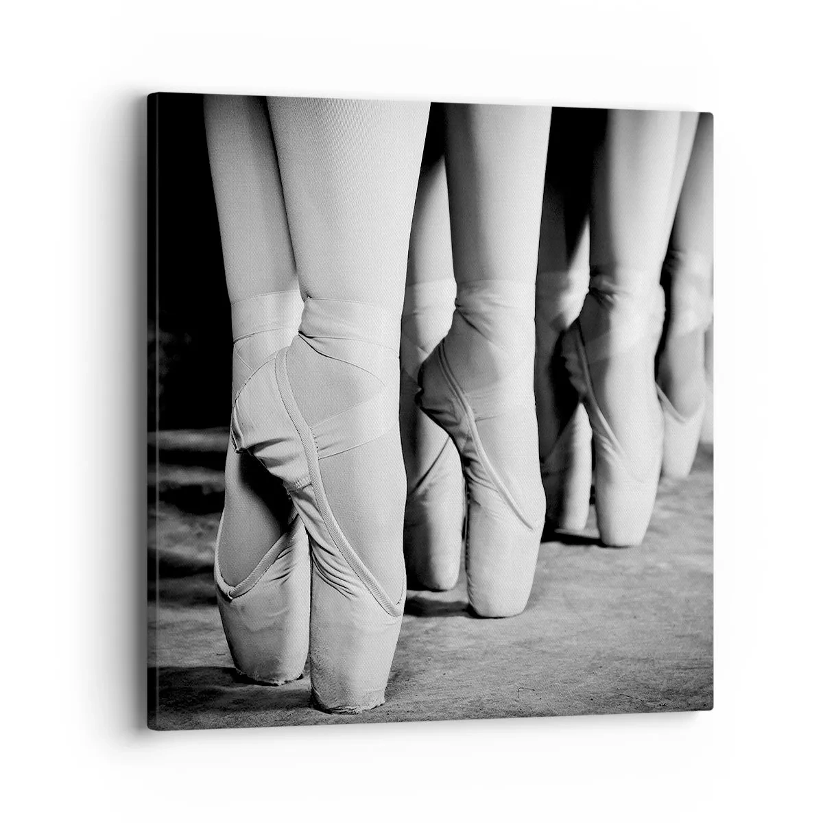 Quadro em tela - Juntos, com leveza - 40x40 cm