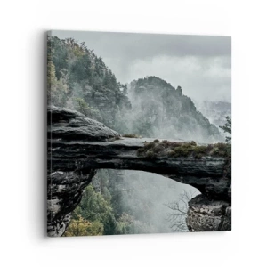 Quadro em tela - A aventura está prestes a começar - 30x30 cm