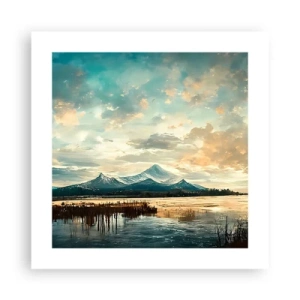 Pôster - Sob a proteção do céu - 40x40 cm