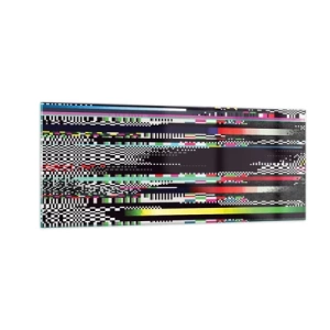 Quadro em vidro - A imagem da realidade - 100x40 cm