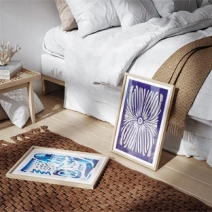 Blue creamy and chocolate - Inspiração para o quarto