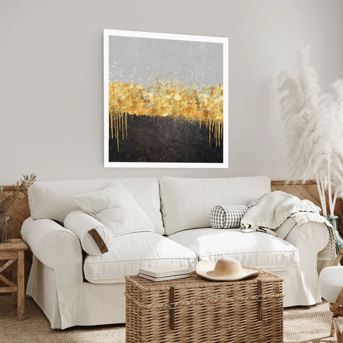 Pôster - Para dentro e para cima - 60x60 cm
