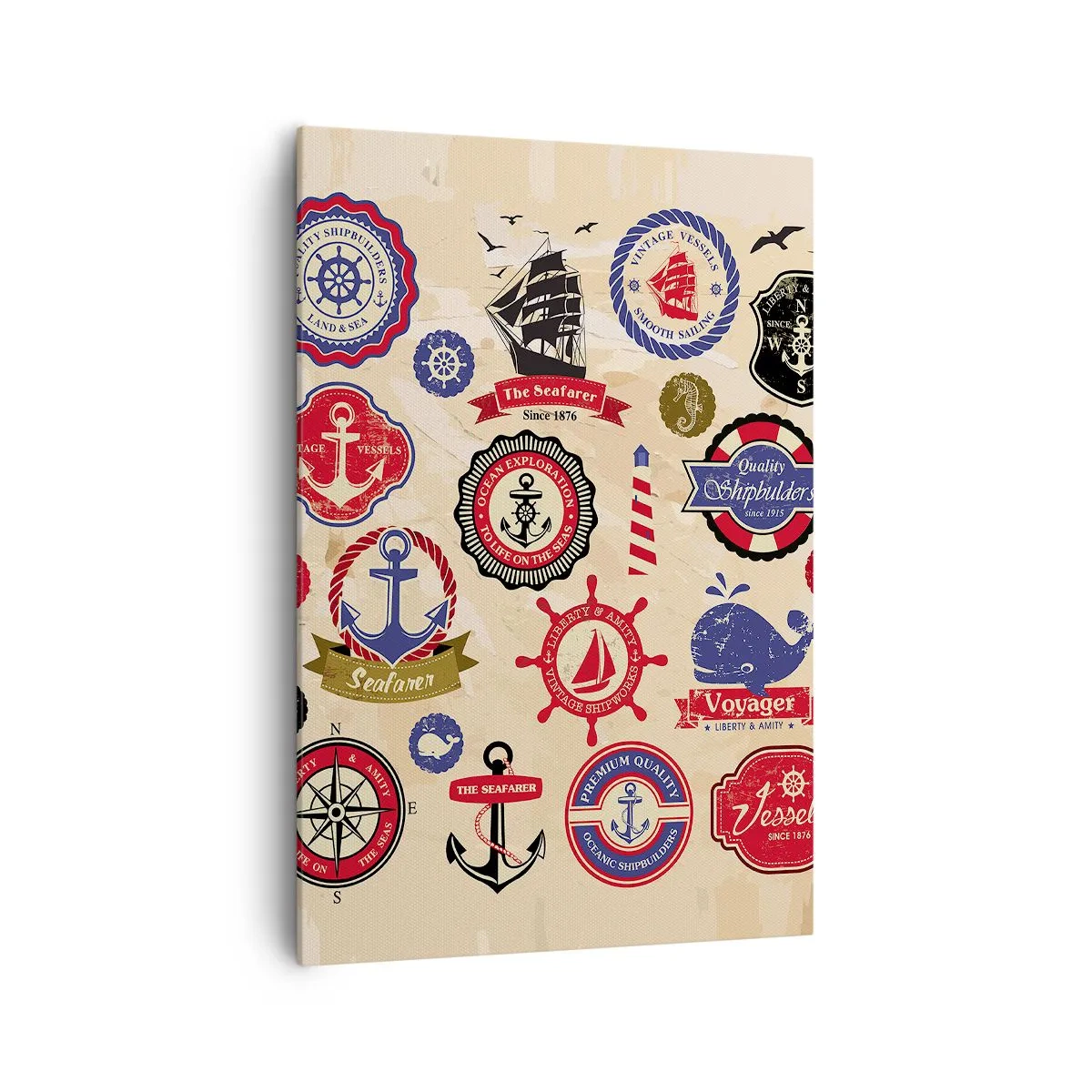 Quadro em tela - Irmandade da vela - 70x100 cm