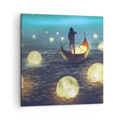 Quadro em tela - Coisas com as quais os filósofos nunca sonharam - 50x50 cm