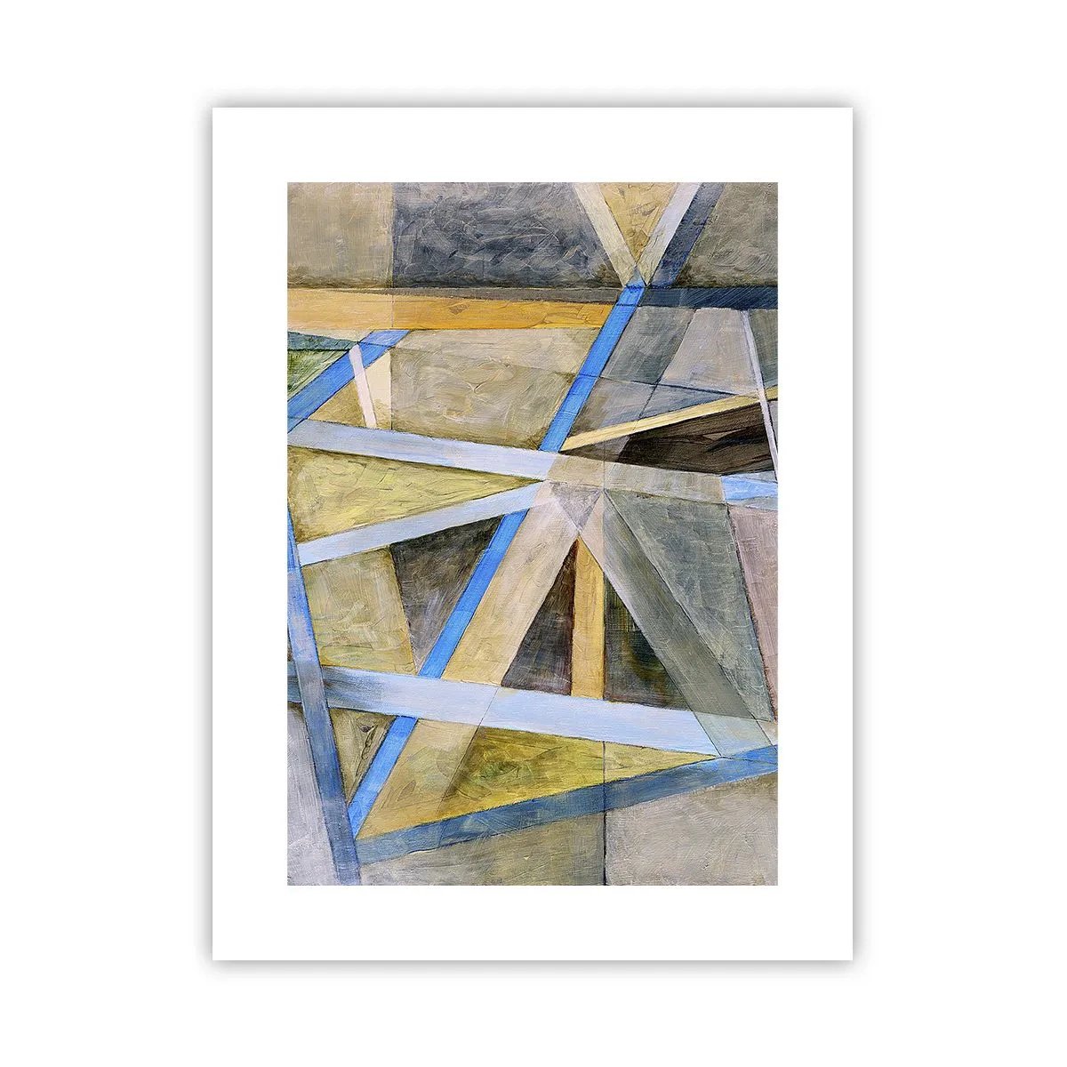 Pôster - Em linha reta ou na diagonal? - 30x40 cm