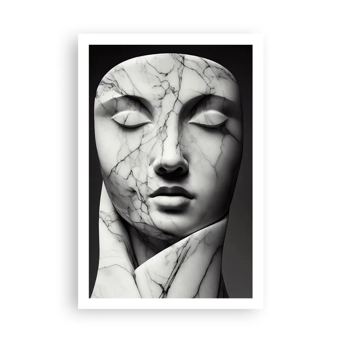 Pôster - Formas de mármore - 61x91 cm