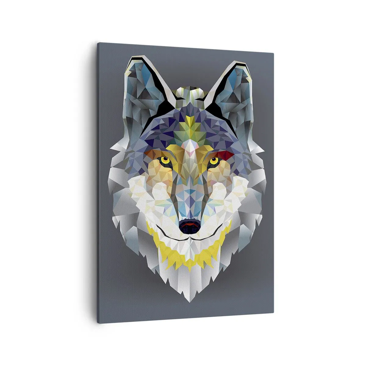 Quadro em tela - Quem não quer ser lobo, não lhe veste a pele - 50x70 cm